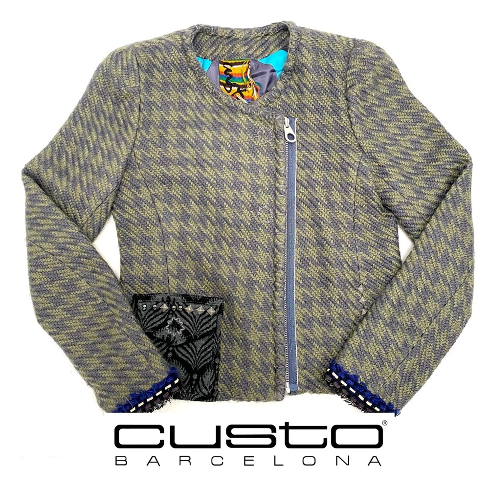 Custo Barcelona Jacket with Rhinestone detail 38/S